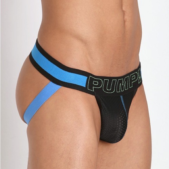 Pump Jockstrap black/blue - New - Picture 5 of 6